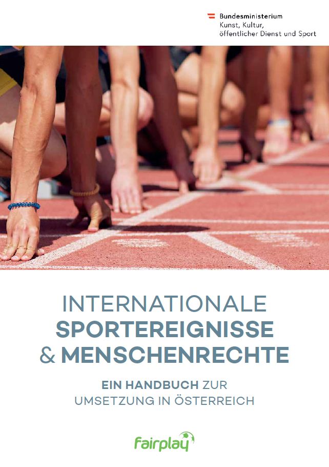 2021-06_Cover_Handbuch-Sportereignisse-u-Menschenrechte